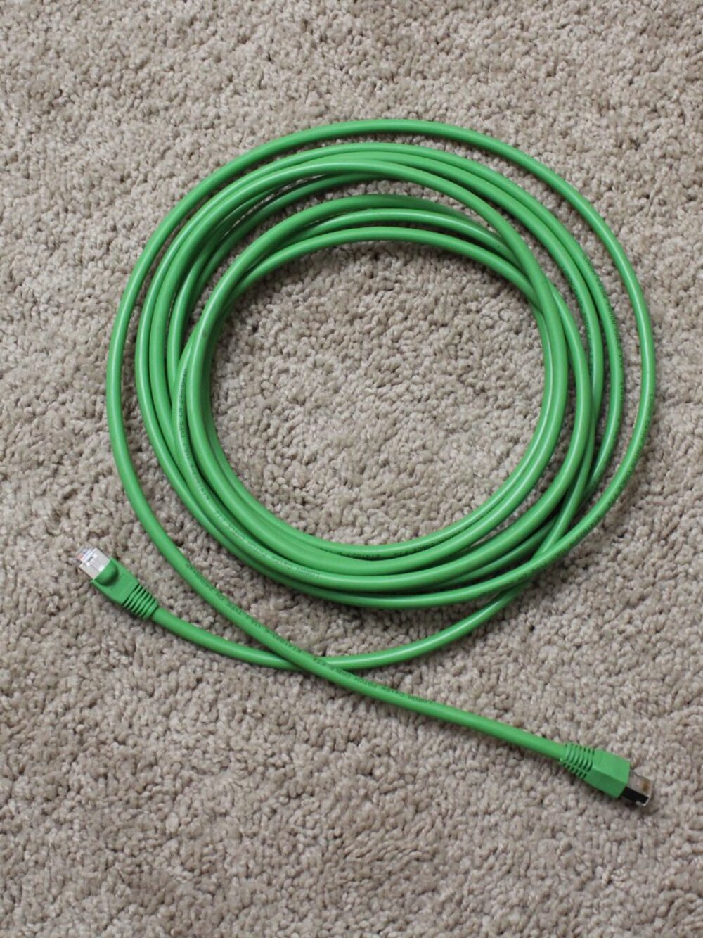 Unbranded CAT5e Ethernet Cable Length 198 in Perfect to Hardwire Media Devices